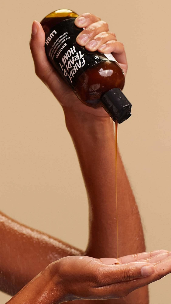 Fairly Traded Honey shampoo