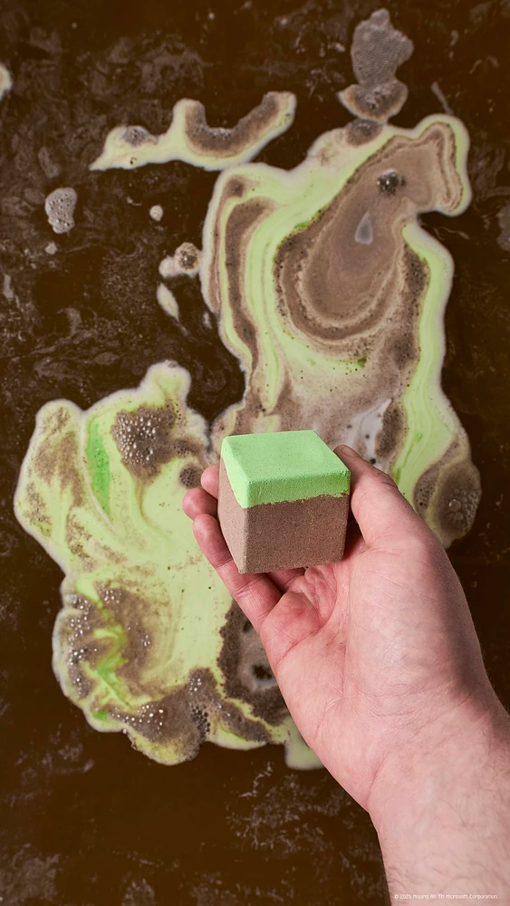 Bombe pour le bain Grass Block