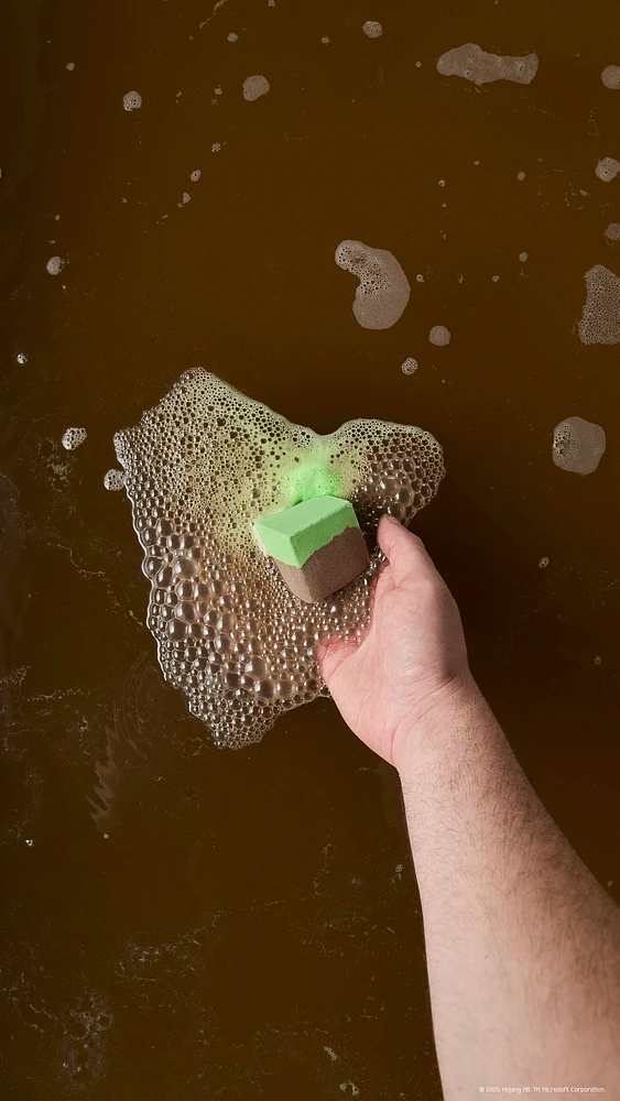 Bombe pour le bain Grass Block