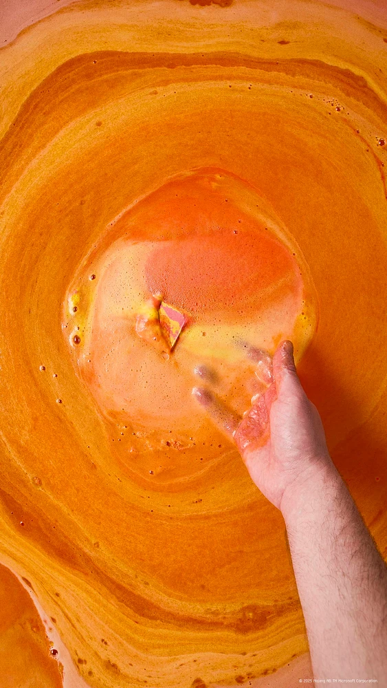 Bombe pour le bain Lava Block