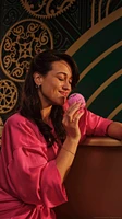 Bombe pour le bain Pink Fizzes Good With Green