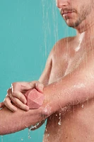 Himalayan Rock Salt Scrub with Strawberry & Ginger