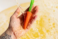 Pain moussant réutilisable Baby Rainbow Carrots