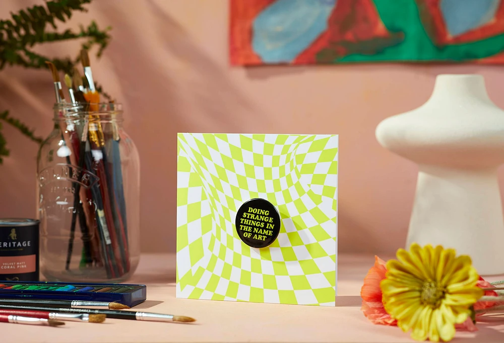 Cartes de souhaits avec épinglette