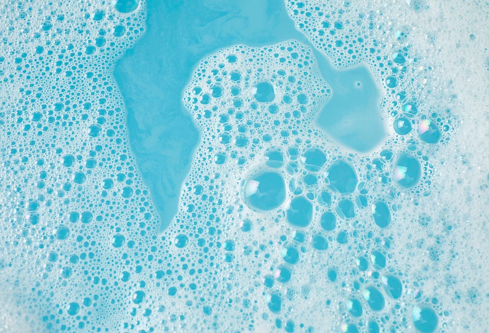 The Big Blue Skies And Fluffy White Clouds Bubble Bar