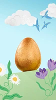 Bombe pour le bain fondante Golden Egg