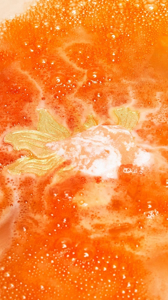 Bombe pour le bain Goldfish
