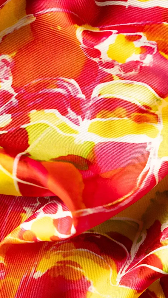 Hearts and Swirls Knot Wrap