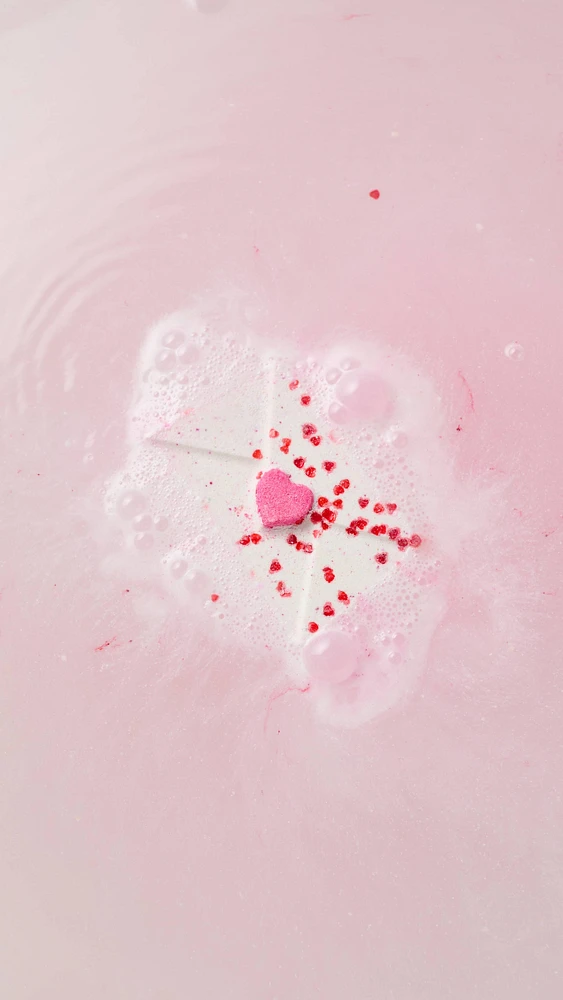 Bombe pour le bain Love Letter