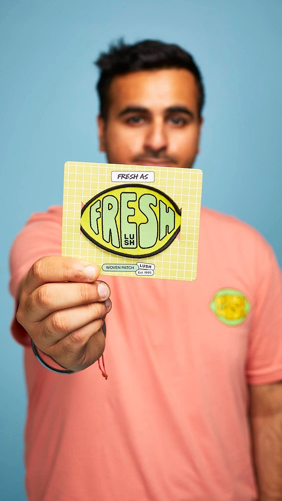 Écusson tissé Fresh As