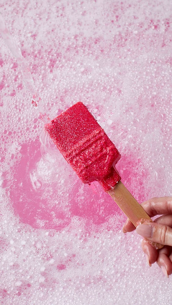 Pain moussant réutilisable Candy Bubble Brush