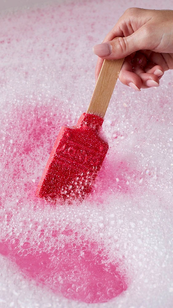 Pain moussant réutilisable Candy Bubble Brush