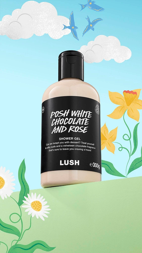 Gel douche Posh White Chocolate And Rose