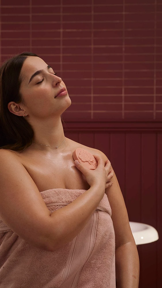 Pain de massage Rose Argan