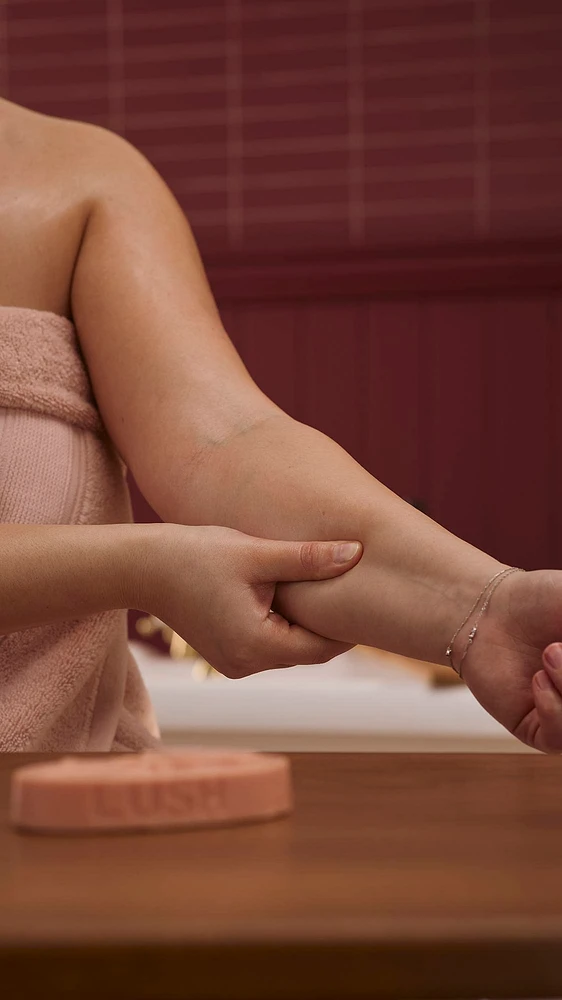Pain de massage Rose Argan