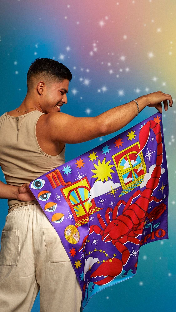 Emballage de tissu Scorpio