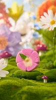 Shower Of Falling Cherry Blossom Bubble Bar