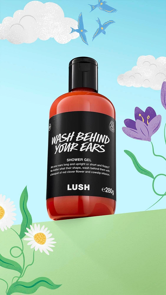 Wash Behind Your Ears Shower Gel