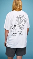 T-shirt blanc Fresh Values