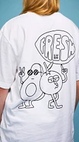 T-shirt blanc Fresh Values