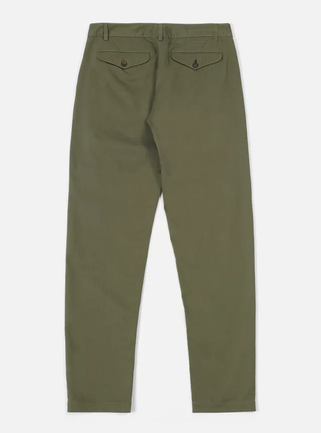 Universal Works Aston Pant Light Olive Twill