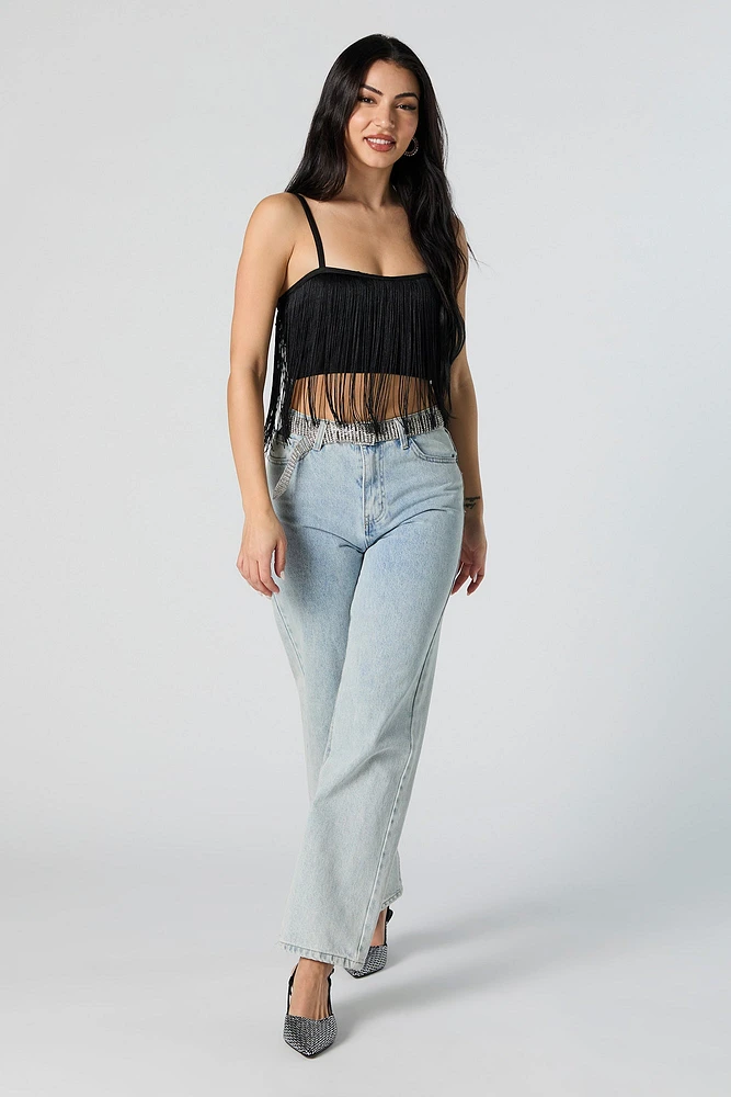 Fringe Crop Top