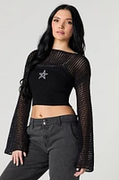 Crochet Ultra-Cropped Sweater