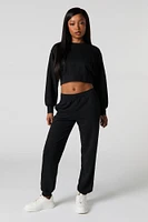 Crewneck Cropped Sweatshirt