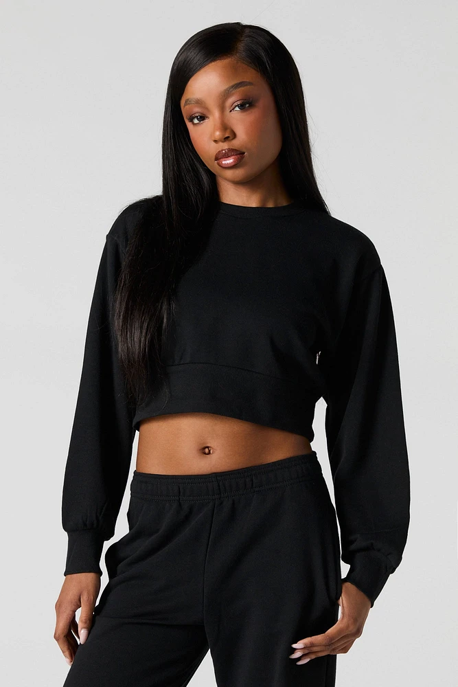 Crewneck Cropped Sweatshirt