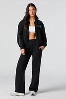 Active LA Embroidered Fleece Jacket