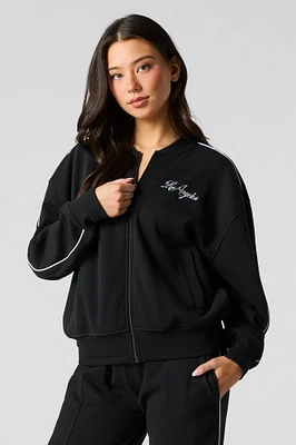 Active LA Embroidered Fleece Jacket