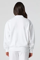 Blouson Active en molleton avec motif brodé LA