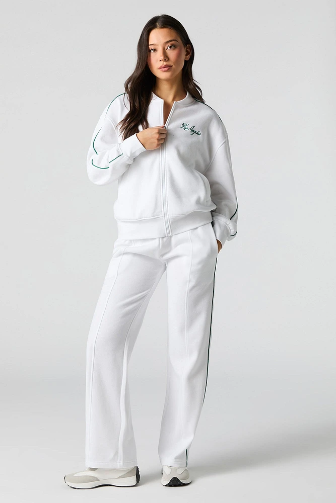 Blouson Active en molleton avec motif brodé LA