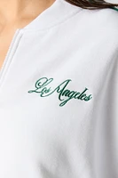 Active LA Embroidered Fleece Jacket
