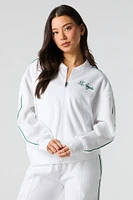 Blouson Active en molleton avec motif brodé LA