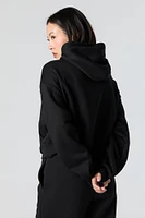 Fleece Half Zip Hoodie