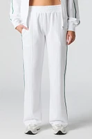 Pantalon d'entraînement Active en molleton avec motif brodé LA