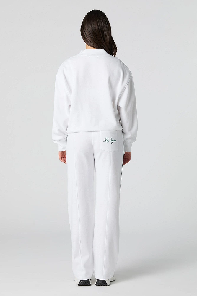 Active LA Embroidered Fleece Sweatpant