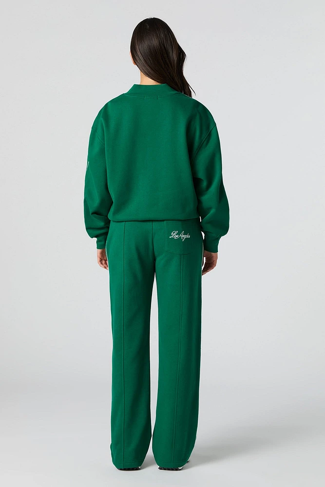 Active LA Embroidered Fleece Sweatpant