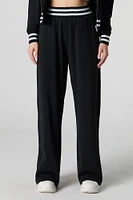 Active Striped Waist Fleece Sweatpant