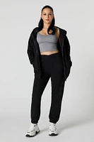 V Waist Fleece Jogger