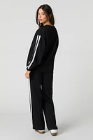 Side Striped Fleece Sweatpant