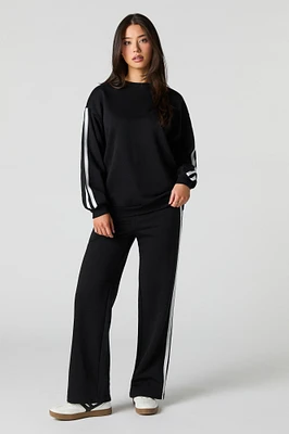 Side Striped Fleece Sweatpant