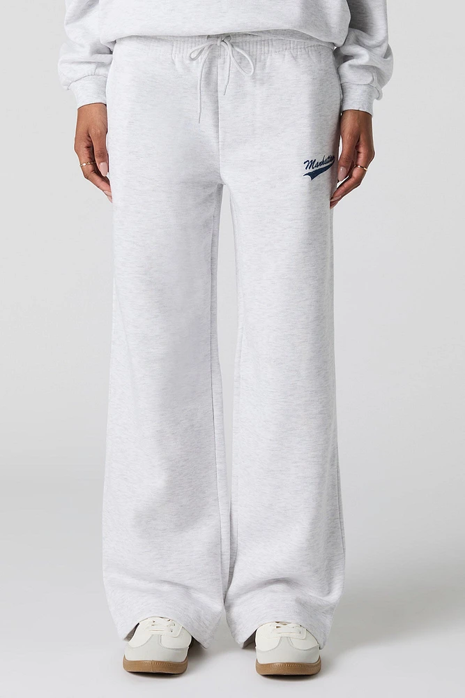 Pantalon d'entraînement en molleton à imprimé Manhattan