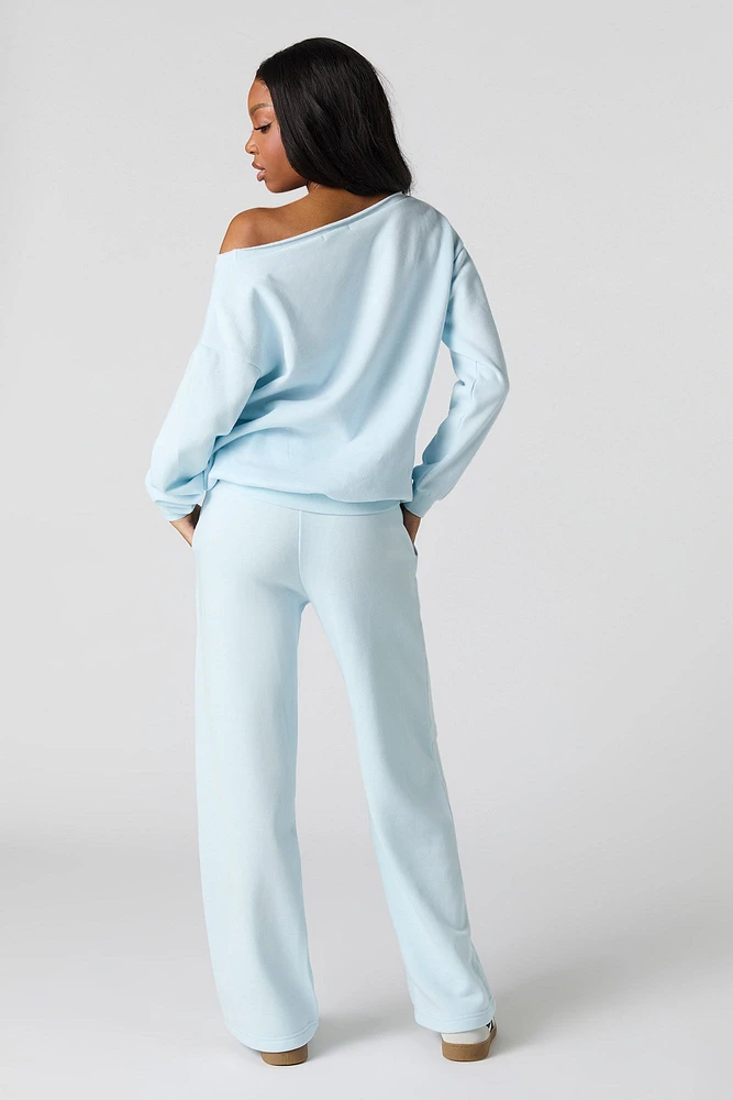 LA Embroidered Fleece Sweatpant