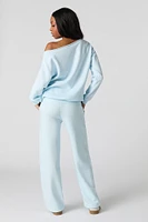 LA Embroidered Fleece Sweatpant