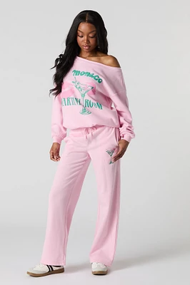 Martini Graphic Fleece Sweatpant