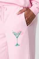 Pantalon d'entraînement en molleton à imprimé Martini