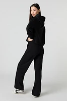 Fleece Wide Leg Sweatpant