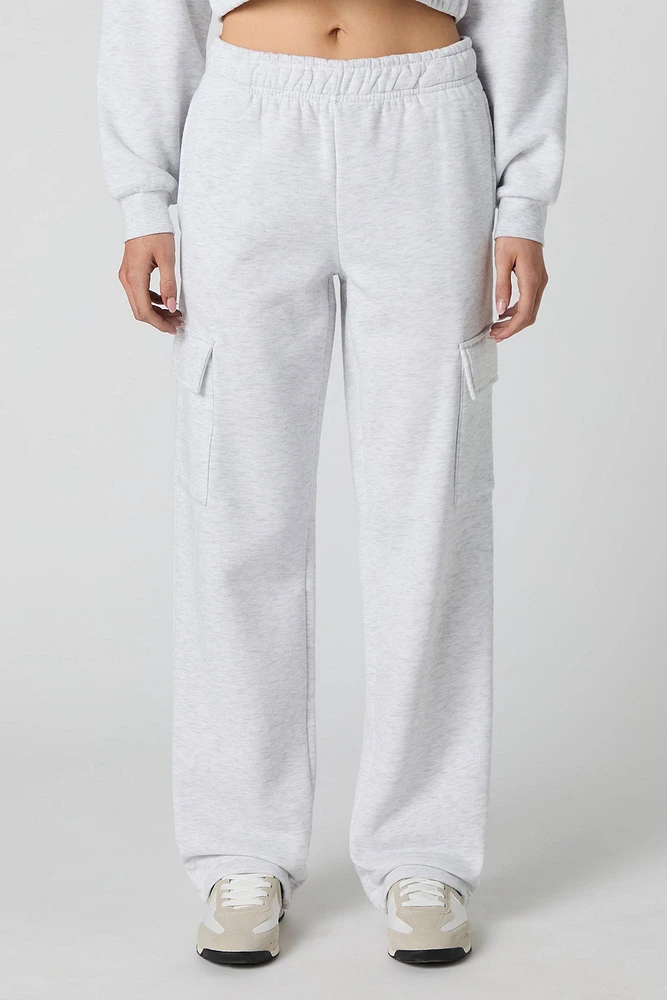Pantalon d'entraînement cargo en molleton